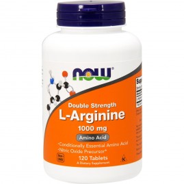 Аминокислота NOW FOODS L-ARGININE 1000 мг, 120 таблеток Аминокислота NOW FOODS L-ARGININE 1000 мг, 120 таблеток