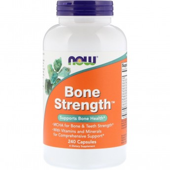 БАД Крепкие Кости NOW BONE STRENGTH - 240 капсул