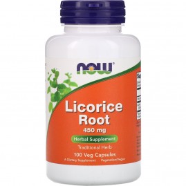 Бад при простуде NOW Licorice Root, Солодка Корень 450 мг - 100 капсул Бад при простуде NOW Licorice Root, Солодка Корень 450 мг - 100 капсул