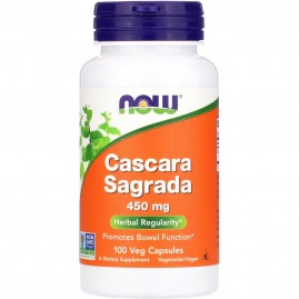 БАДы для пищеварения NOW Cascara Sagrada,450 мг - 100 капсул БАДы для пищеварения NOW Cascara Sagrada,450 мг - 100 капсул