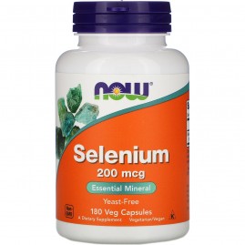 Биодобавка NOW FOODS SELENIUM, 200 мкг - 180 капсул Биодобавка NOW FOODS SELENIUM, 200 мкг - 180 капсул