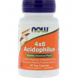 Биологически активная добавка NOW FOODS ACIDOPHILUS (Пробиотик), 60 капсул Биологически активная добавка NOW FOODS ACIDOPHILUS (Пробиотик), 60 капсул