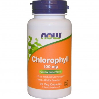 Биологически активная добавка NOW FOODS CHLOROPHYLL (Хлорофилл), 100 мг - 90 капсул Биологически активная добавка NOW FOODS CHLOROPHYLL (Хлорофилл), 100 мг - 90 капсул