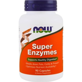 Биологически активная добавка NOW FOODS SUPER ENZYMES (Супер Энзимы), 90 капсул Биологически активная добавка NOW FOODS SUPER ENZYMES (Супер Энзимы), 90 капсул