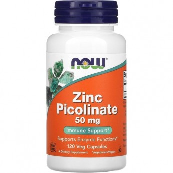 Цинк пиколинат NOW FOODS ZINC PICOLINATE, 50 мг - 120 капсул Цинк пиколинат NOW FOODS ZINC PICOLINATE, 50 мг - 120 капсул