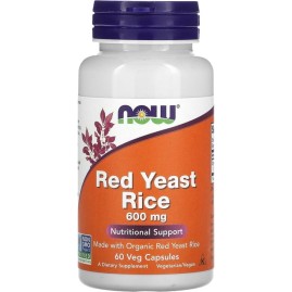 Коэнзим NOW FOODS RED YEAST RICE WITH CoQ10, 60 капсул Коэнзим NOW FOODS RED YEAST RICE WITH CoQ10, 60 капсул