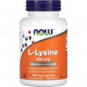 L-лизин NOW FOODS L-LYSINE 500 mg - 100 капсул NS26194