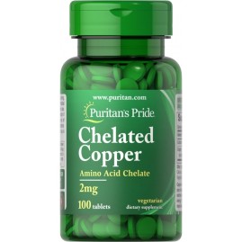 Медь NOW FOODS CHELATED COOPER, 2 мг, 100 таблеток Медь NOW FOODS CHELATED COOPER, 2 мг, 100 таблеток