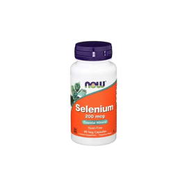 Минеральный комплекс NOW FOODS SELENIUM 200 mcg YEAST FREE 90 капсул