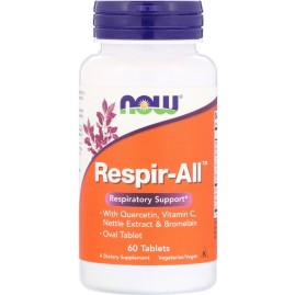 Витаминный комплекс NOW Respir-All, 60 таблеток